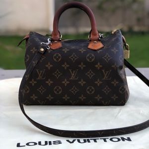 Authentic Louis Vuitton speedy 25 with crossbody